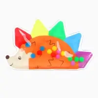 Развивающий сортер - сквиш для малышей &laquo;Ёжик&raquo;, Крошка Я