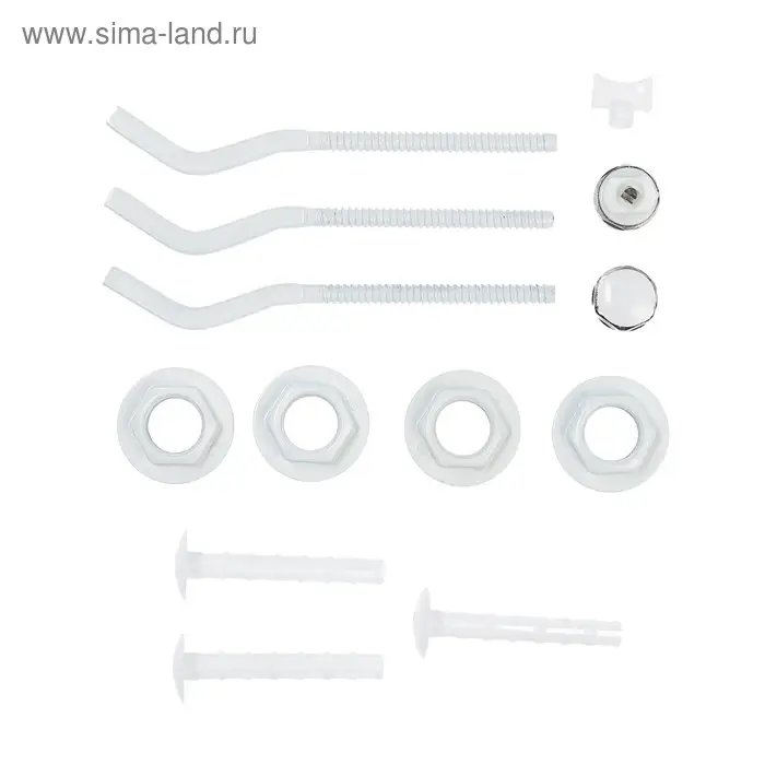 Комплект для подключения радиатора OTMO, 1&times;1/2", с тремя кронштейнами, в блистере