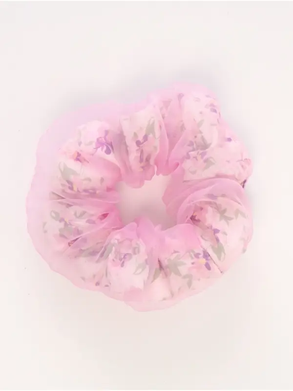 Резинка для волос &laquo;Цветы&raquo; сиреневая, Холодное сердце