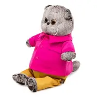 Мягкая игрушка "Басик в яркой курточке", 22 см Ks22-269