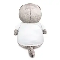 Мягкая игрушка &laquo;Кот Басик&raquo; в футболке с принтом, 60 см