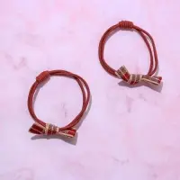 Резинки бант для волос &laquo;Богиня&raquo;, 2 шт.