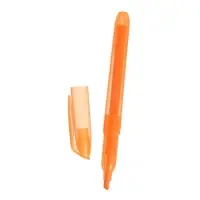 Маркер-текстовыделитель скошенный 5 мм, оранжевый