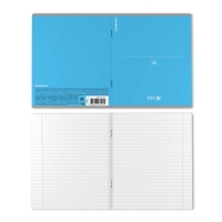 Тетрадь 48 листов в линейку ErichKrause, обложка мелованный картон, блок офсет, 100% белизна, МИКС