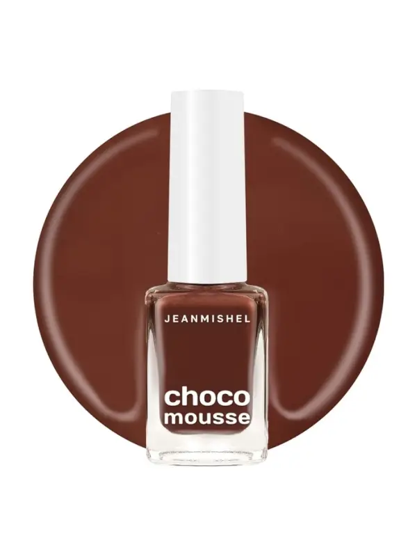Лак для ногтей шоколадно-малиновый Jeanmishel глянцевый тон 471, 6 мл