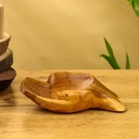 Сувенир &laquo;Ладони&raquo;, 14&times;11&times;3 см, дерево Суар, бежевый