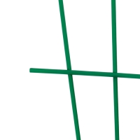 Шпалера, 60 &times; 30 &times; 0.3 см, металл, зелёная, &laquo;Веерная Н-60&raquo;