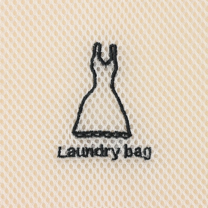 Мешки для стирки, 6 шт: L= 60&times;50, M=50&times;40, S=40&times;30, XS=22&times;18, Цилиндр L=30&times;20, Цилиндр M=17&times;17, цвет бежевый