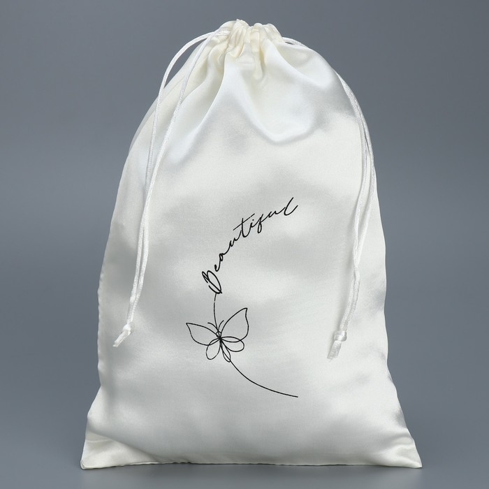 Мешочек подарочный атласный &laquo;Весна&raquo;, 20 х 30 см +/- 1.5 см