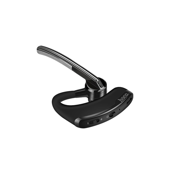 Bluetooth гарнитура Hoco E15, беспроводная, 90 мАч, чёрная