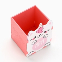 Органайзер для канцелярии &laquo;Мяу!&raquo; кот-единорог