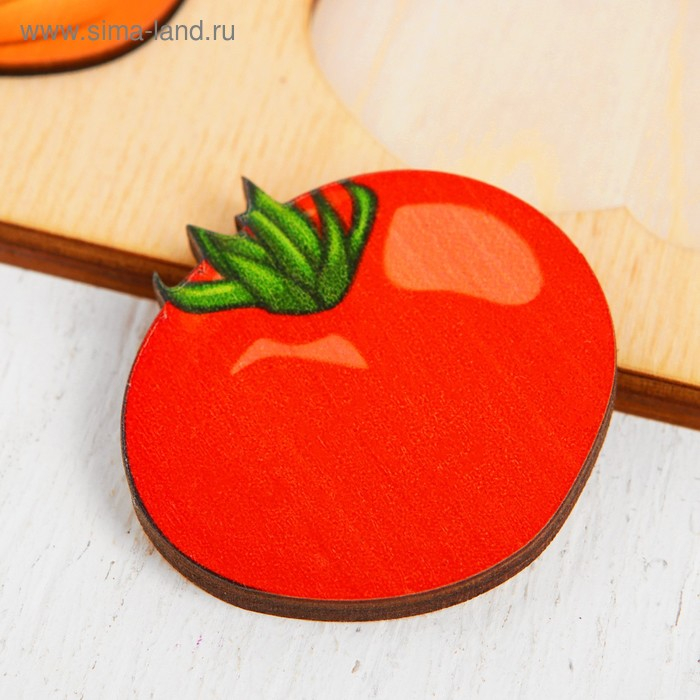 Развивающая доска &laquo;Большие овощи&raquo;