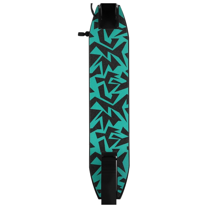 Самокат городской GRAFFITI Comfort Lux 145, колёса PU 145 мм, с передним амортизатором, ABEC 9 Carbon