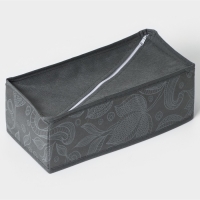 Органайзер для хранения белья Доляна &laquo;Нея&raquo;, 8 ячеек, 28&times;14&times;10 см, цвет серый