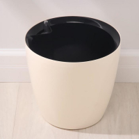 Кашпо с автополивом &laquo;Комфорт&raquo;, 12 л (вставка 6 л), цвет кремовый