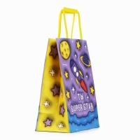 Пакет подарочный &laquo;Ты супер&raquo;, 20 &times; 11 &times; 27,7 см