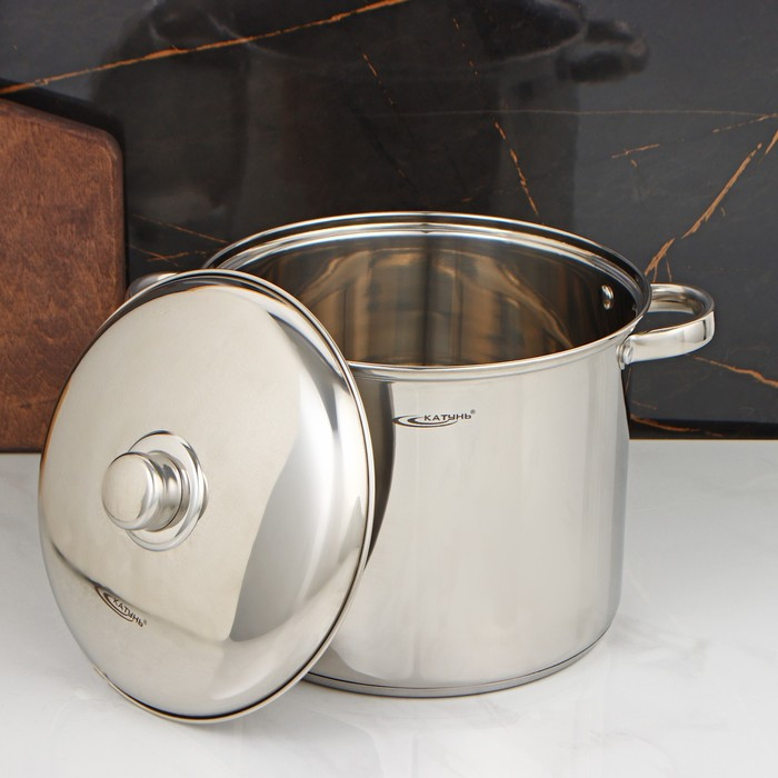 Кастрюля &laquo;Гретта&raquo;, d=24 см, 9 л, капсульное дно, индукция