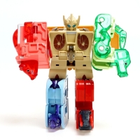 Робо-буквы &laquo;Звери&raquo;, набор 6 в 1, трансформируются, собираются в 1 робота