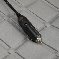 Накидка с подогревом TORSO, 12 В, регулятор, 95&times;50 см, провод 130 см, серый