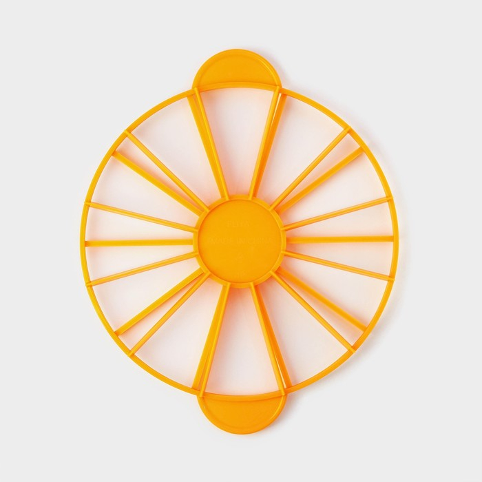 Делитель для торта пластиковый Доляна, 10/12 частей, 26,5 см, цвет МИКС