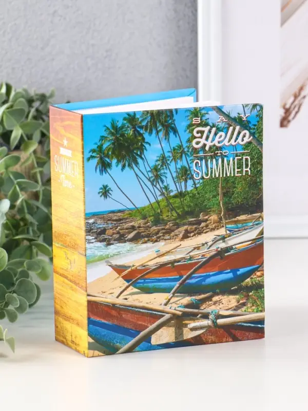 Фотоальбом 100 фото "Лодки" 10Х15см, ПП карм.