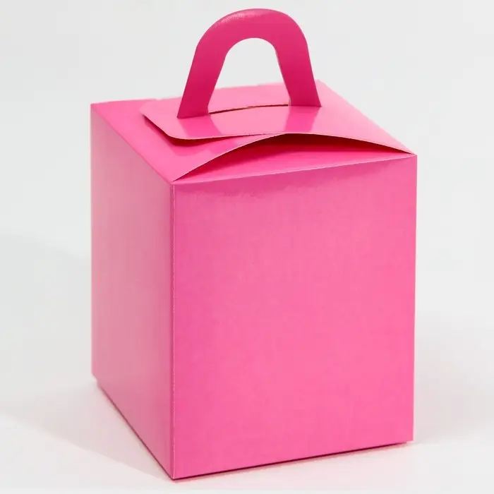 Коробка для капкейков, кондитерская упаковка, 1 ячейка &laquo;Фуксия &raquo;, 9 х 9 х 11 см