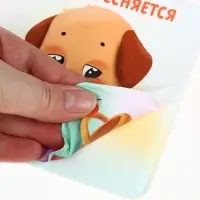 Книжка - игрушка для ванны &laquo;Мои первые эмоции&raquo;, Крошка Я, 12&times;12 см