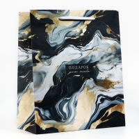 Пакет ламинированный &laquo;Мрамор&raquo;, ML 23 х 27 х 11.5 см