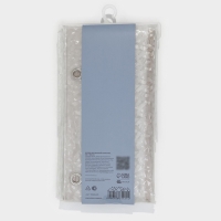 Штора для ванной "Хлопушка", 180х180 см, PEVA