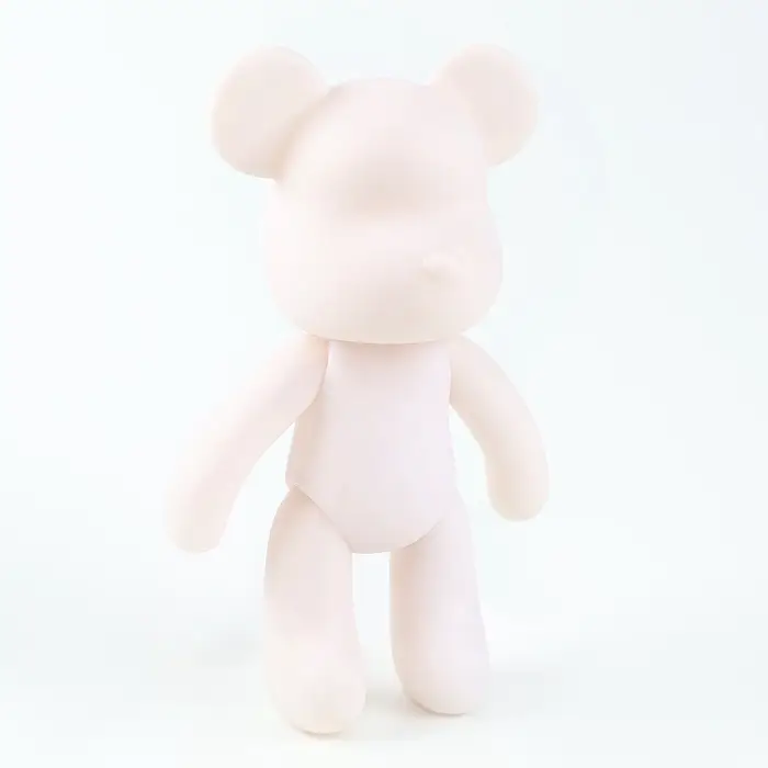 Алмазная мозаика на фигурке с полным заполнением &laquo;Мишка стразами&raquo;, розовый