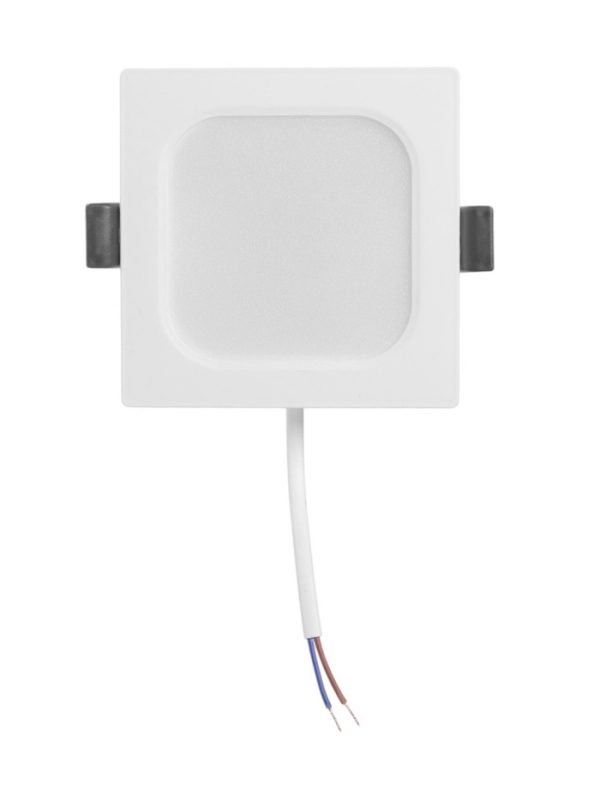 Светильник встраиваемый светодиодный "Даунлайт" 5Вт, 4000K, 475 Лм, 220В, 90x25 мм, квадрат   105329