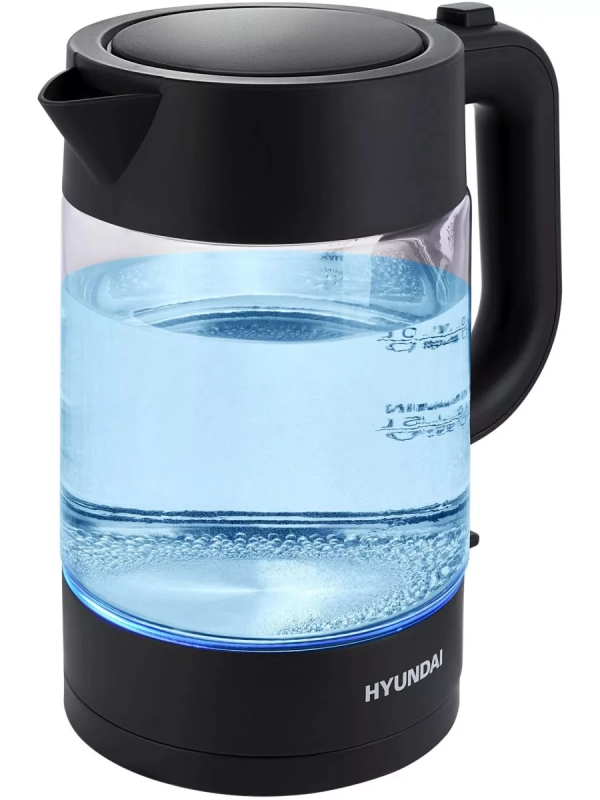 Чайник HYK-G7707 1,7л 2200Вт графит (стекло)