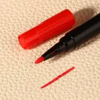 Маркер для кожи и кожзама, водорастворимый, 14 см, разноцветный