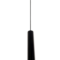 Трековый магнитный светильник, серия "Broad" LTL-065, 12 Вт, 960 Лм, 48В, 3000К, черный