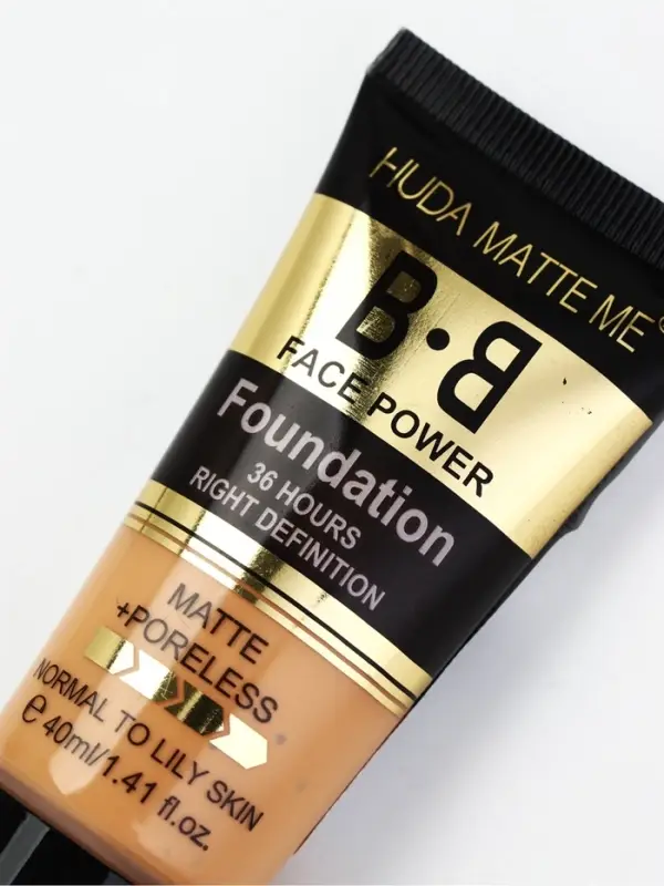 Матовый BB крем для лица оттенок 01, 40 мл (слоновая кость)