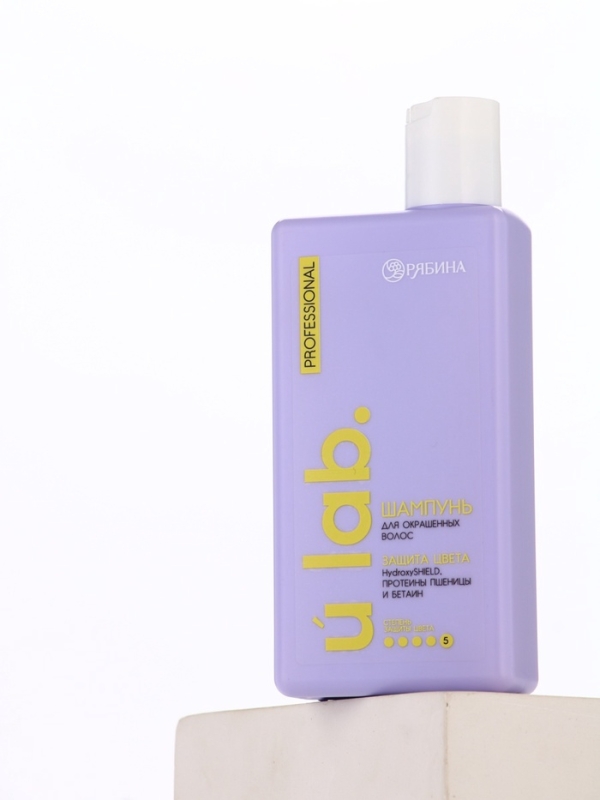Профессиональный шампунь для окрашенных волос с активным комплексом и скваланом, 250 мл ULAB