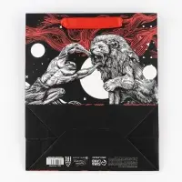 Пакет подарочный ламинированный, упаковка, &laquo;Геркулес&raquo;, ML 23 х 27 х 11.5 см