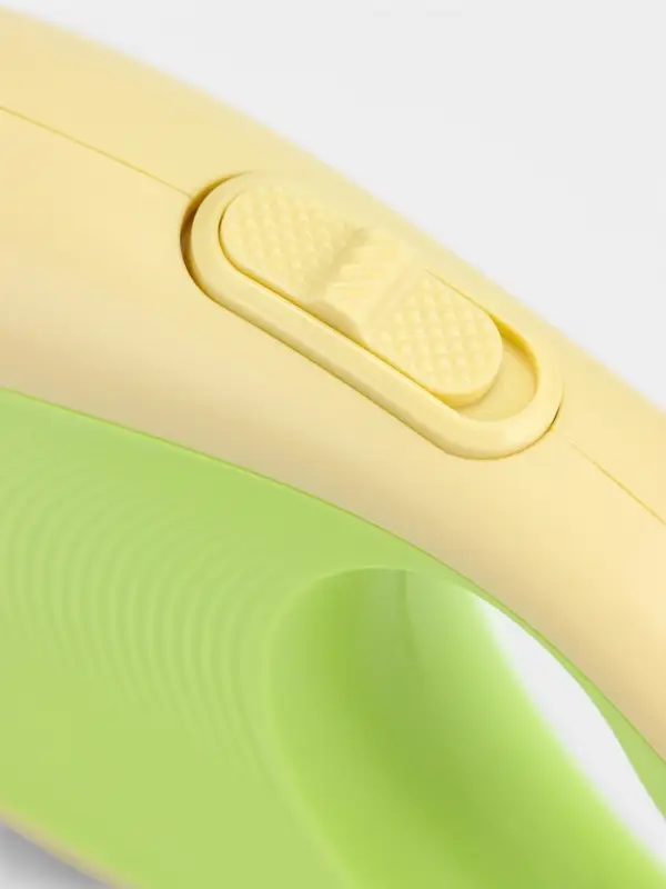 Рулетка - поводок для собак, лента 3 метра, зелёная