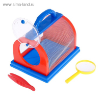 Набор для исследований &laquo;Юный биолог&raquo;, для ловли насекомых, цвета МИКС