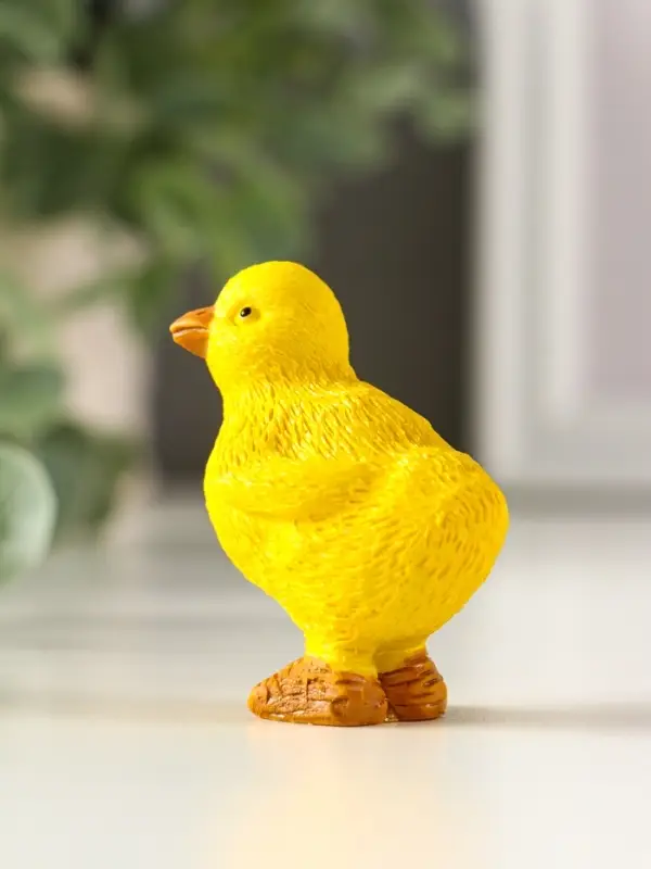 Сувенир полистоун "Утёнок/Цыплёнок" МИКС 4,9х3х5,6 см