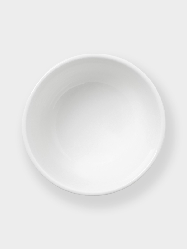 Тарелка для риса Hanna Kn&ouml;vell, d=12.4 см, фарфор, белая