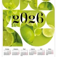 Календарь &laquo;Лайм 2026&raquo;, А2