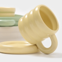 Форма для запекания Доляна &laquo;Зефир&raquo;, 38&times;22&times;6 см, прямоугольная, керамика, белая