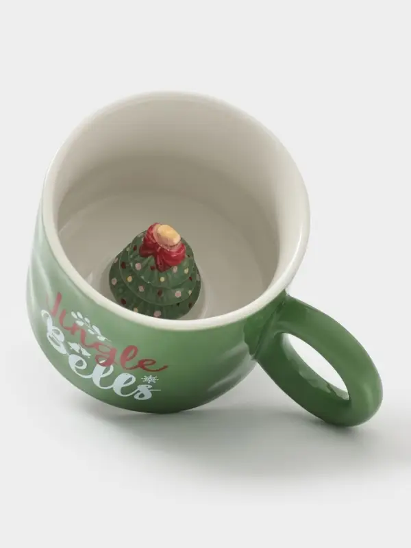 Кружка  300 мл "Елочка" 15х9,6х8 см