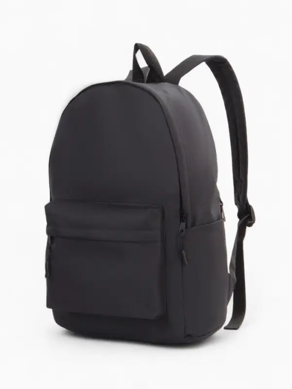Рюкзак, 41*30*15 см, отд. на молнии, н/карман 2 бок/карм, отд/ноут, черный