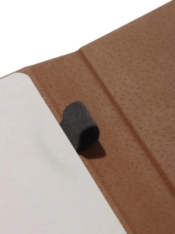 Ежедневник недатированный формат А5, с клапаном, 96л, линия, пвх, Серый