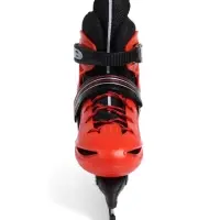 Коньки для фитнеса с роликовой платформой BlackAqua (р.34-37, красный)