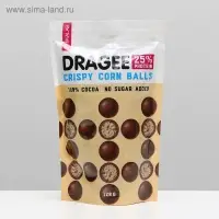 Драже CHIKALAB "Шарики кукурузные в шоколаде", 120 г