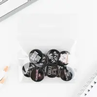 Значок металлический , закатной &laquo;Не беси меня&raquo;, 25 мм, МИКС