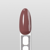 Гель лак для ногтей &laquo;SIMPLE&raquo;, 3-х фазный, 10 мл, LED/UV, цвет коричневый (117)